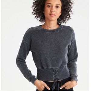 Corset sweatshirt | American Eagle